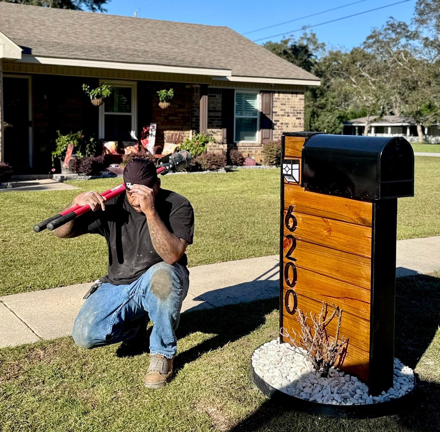 The Pine Box Mailbox