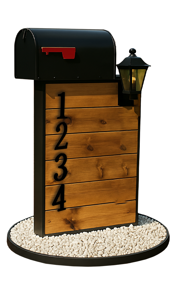 The Pine Box Mailbox